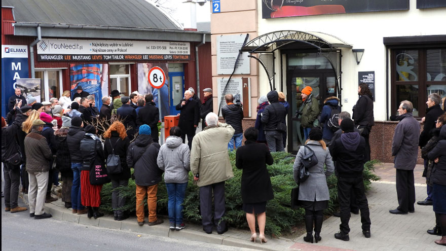 odsloniecie tablicy lublin