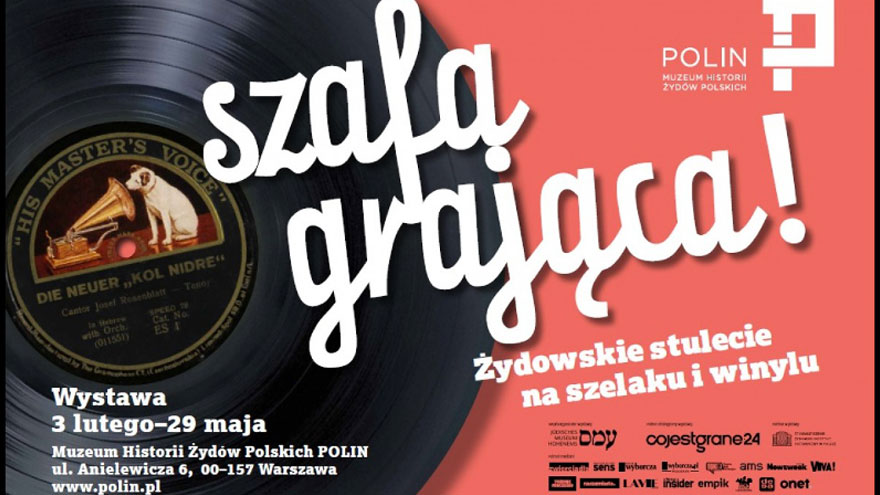 szafa grajaca zydowskie stulecie na szelaku i winylu